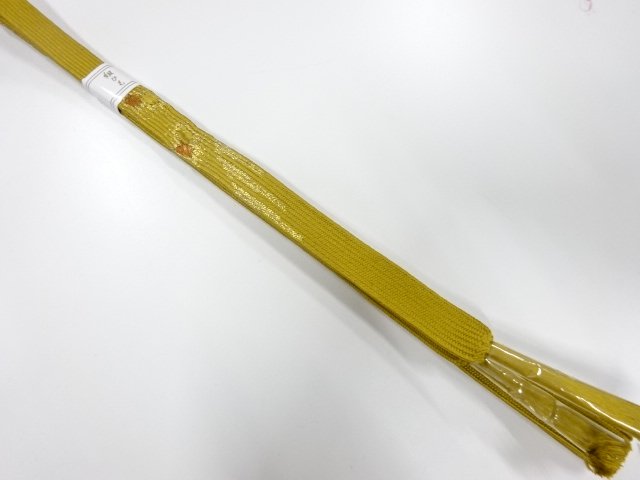 JAPANESE KIMONO / UNUSED KOREI HAND-TIED OBIJIME